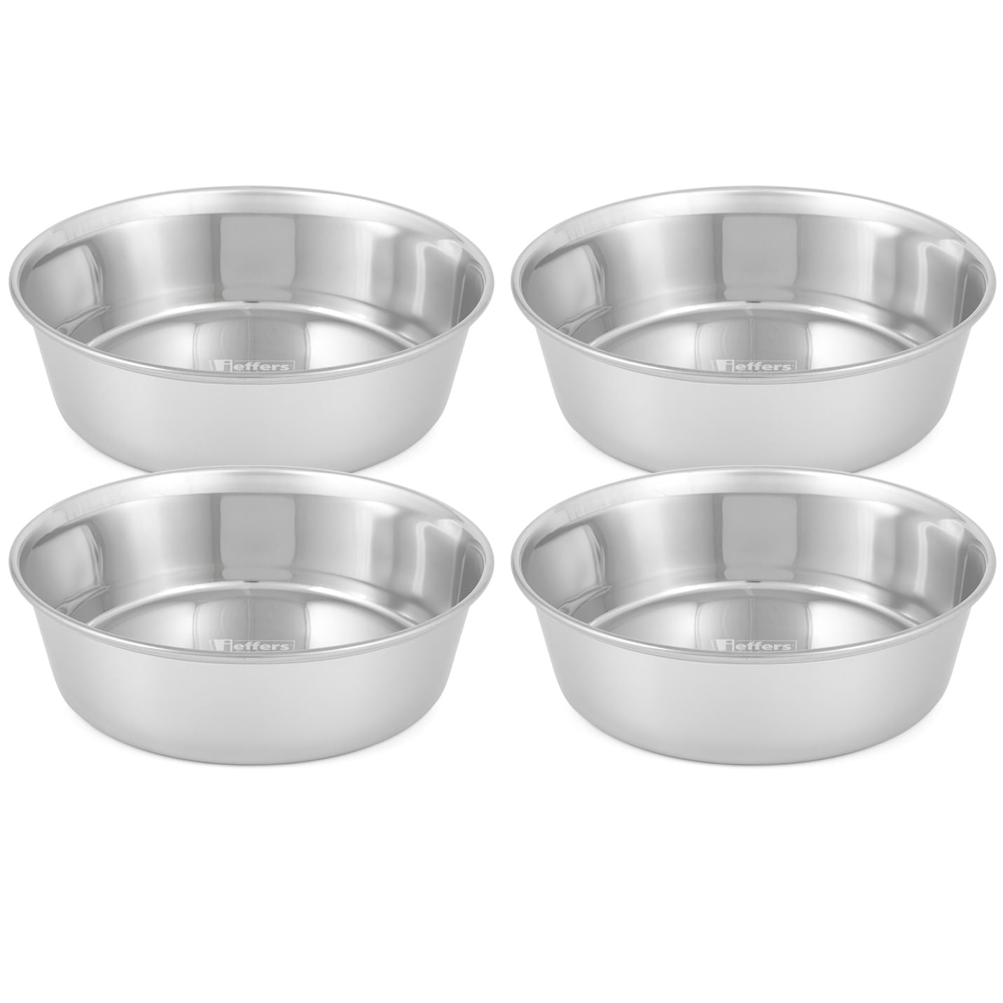 Jeffers Heavy Weight Stainless Steel Pet Bowl