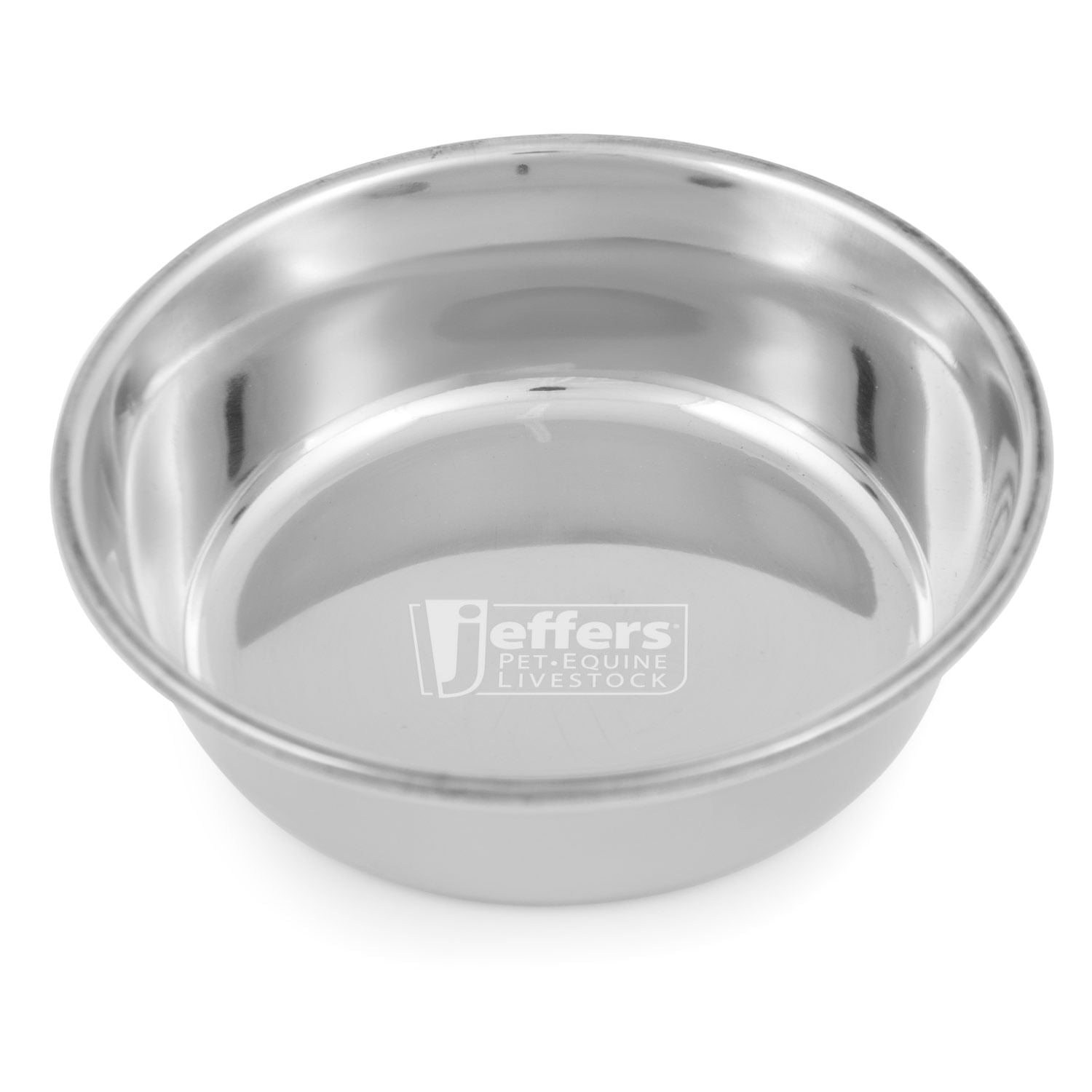 Jeffers Heavy Weight Stainless Steel Pet Bowl