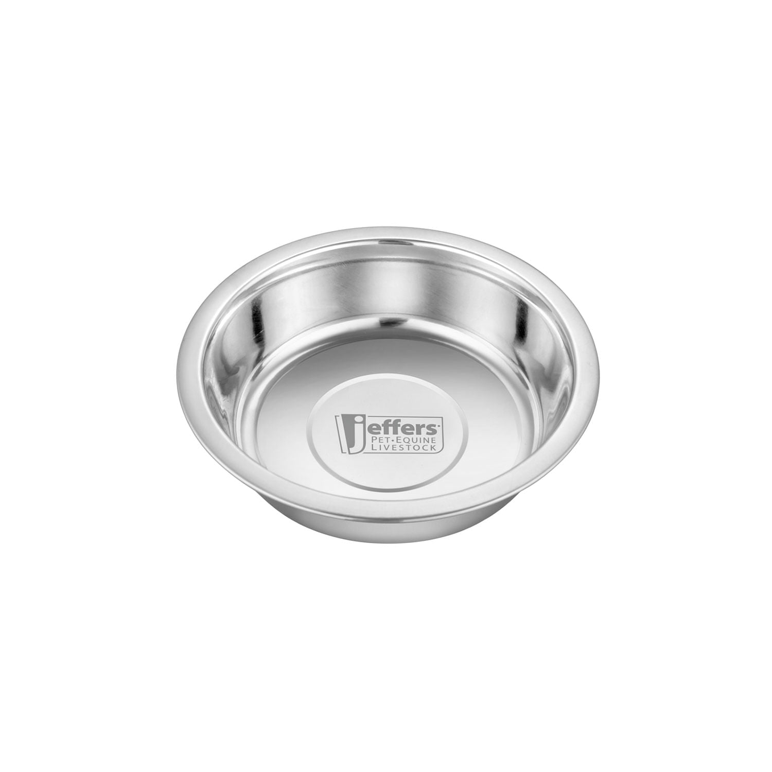 Jeffers Heavy Weight Stainless Steel Pet Bowl