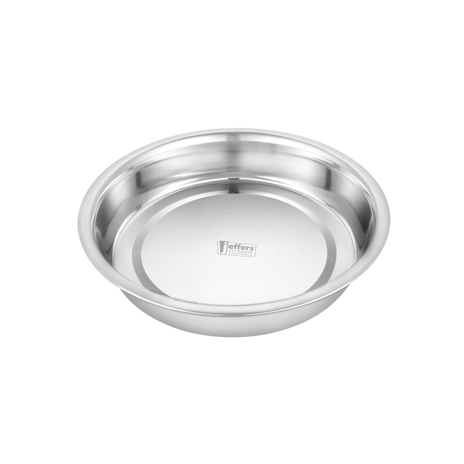 Jeffers Heavy Weight Stainless Steel Pet Bowl