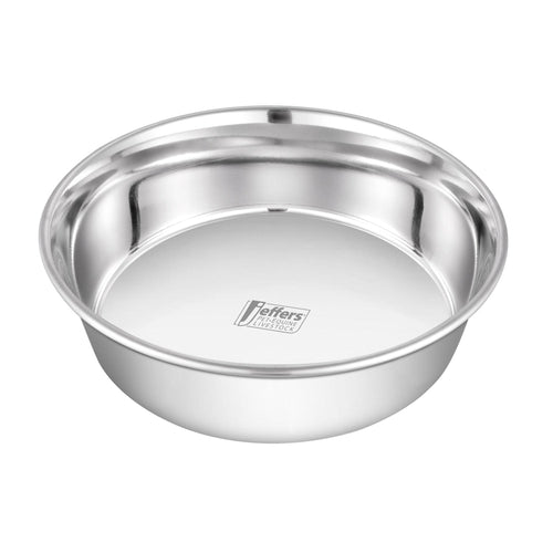 Jeffers Heavy Weight Stainless Steel Pet Bowl