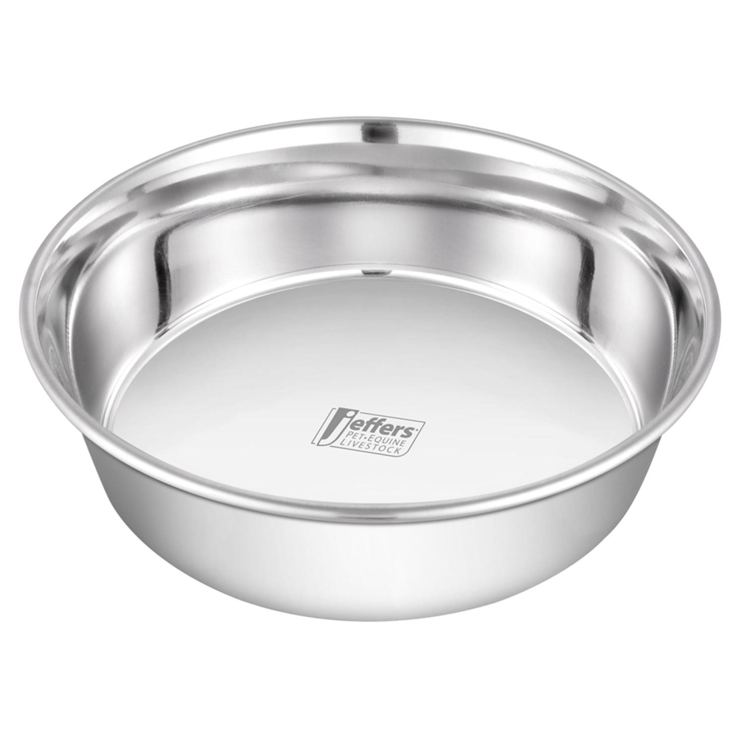 Jeffers Heavy Weight Stainless Steel Pet Bowl